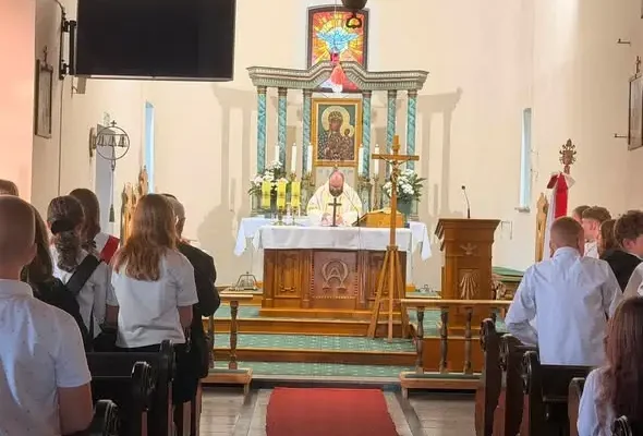 Uroczyste rozpoczęcie roku szkolnego w Kamieńcu Ząbkowickim