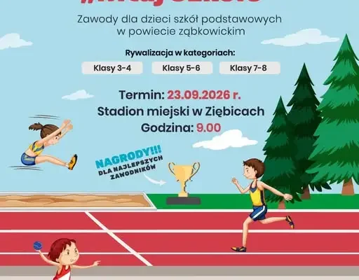 Ostatni dzwonek dla szkół z powiatu ząbkowickiego – zgłoszenia na mityng lekkoatletyczny do 18 września