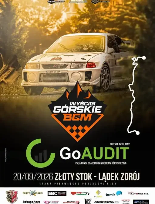 Wyścig Górski BGM w Złotym Stoku – 5. runda już 20 września
