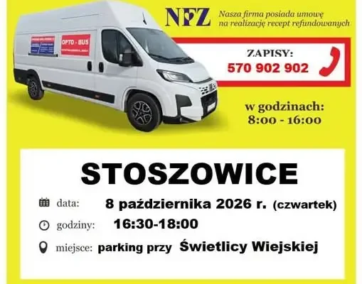 Bezpłatne badanie wzroku w Stoszowicach – 8 października 2026
