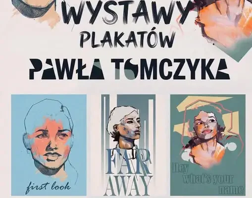 Ząbkowice Śląskie: wystawa plakatów Pawła Tomczyka na VII Festiwalu Czas na Książki