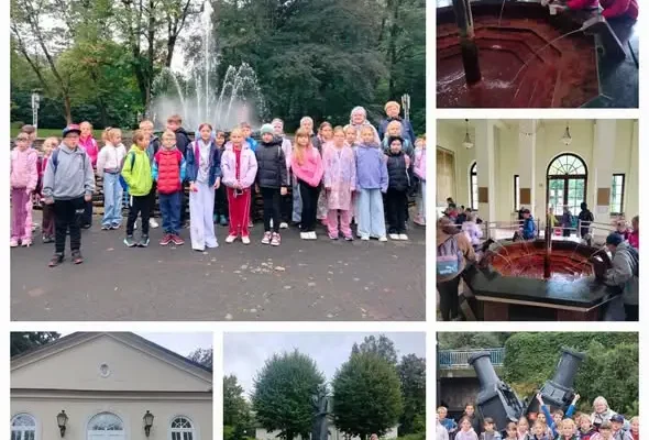 Uczniowie z Złotego Stoku odkrywali tajniki produkcji papieru w Dusznikach-Zdroju