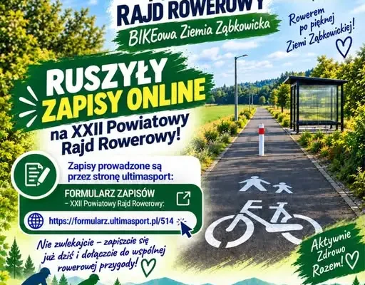XXII Powiatowy Rajd Rowerowy w Ząbkowicach Śląskich – zapisy online już otwarte