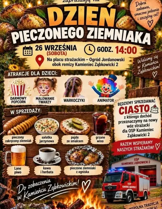 Piknik strażacki w Kamieńcu Ząbkowickim II – zbierają na nowy wóz bojowy