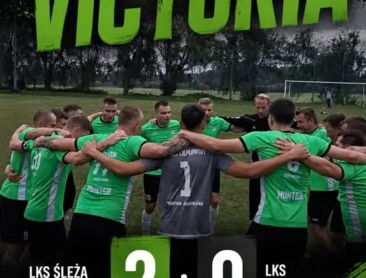 LKS Ślęża Ciepłowody wygrywa z Cukrownikiem Pszenno 2:0