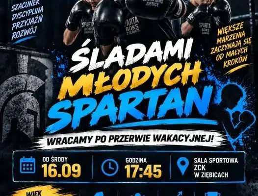 Sparta Boks Ziębice zaprasza dzieci na treningi. Start już w środę