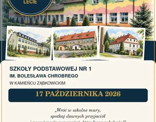 Jubileusz 80-lecia Zespołu Szkolno-Przedszkolnego nr 1 w Kamieńcu Ząbkowickim
