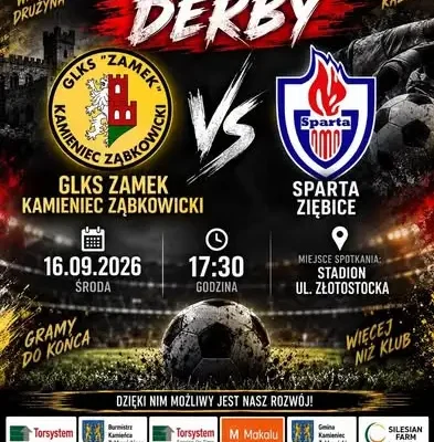 Derby juniorów młodszych w Kamieńcu Ząbkowickim. Starszy rocznik jedzie do Kudowy