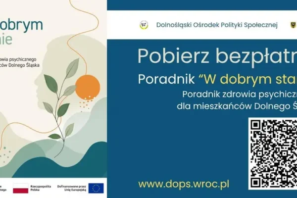 Nowy poradnik o zdrowiu psychicznym dla mieszkańców Dolnego Śląska