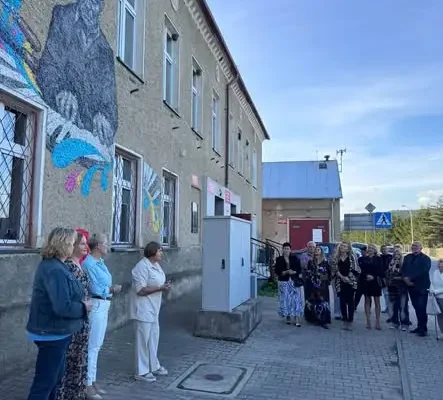 Mural i tablica upamiętniły Bogdana Ziętka w Brzeźnicy