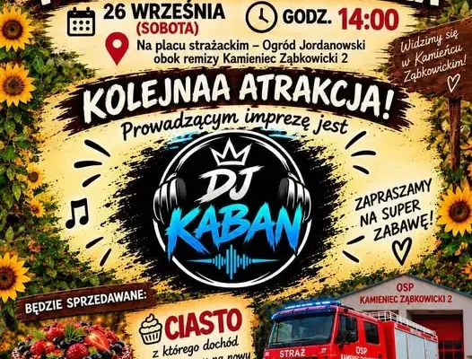 Kamieniec Ząbkowicki: Święto Pieczonego Ziemniaka z DJ-em KABANEM