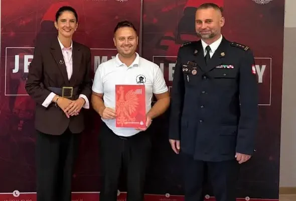 Wójt Ciepłowodów na szkoleniu z ochrony ludności i obrony cywilnej w Miliczu
