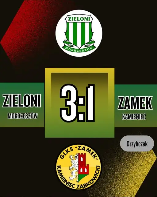 Zamkovia Kamieniec żegna się z okręgowym Pucharem Polski na etapie 1/8 finału