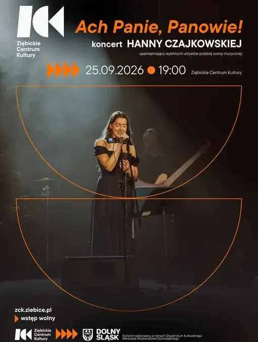 Koncert „Ach Panie, Panowie!” w wykonaniu Hanny Czajkowskiej już dziś w Ziębicach