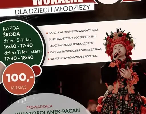 Nowe zajęcia wokalne w Bardzie – start już 7 października