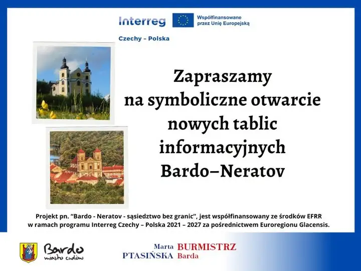 Bardo: nowe tablice informacyjne Bardo–Neratov zostaną odsłonięte 30 września