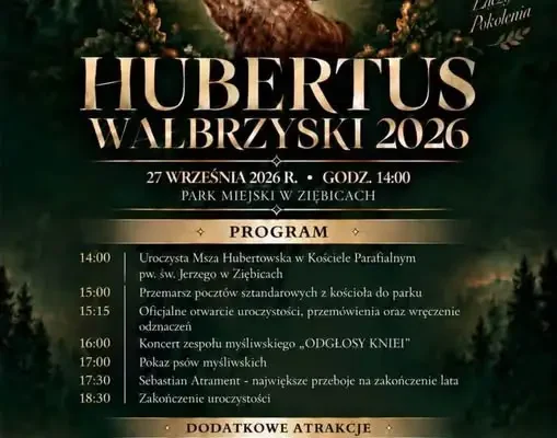 Hubertus w Ziębicach – tradycyjne święto myśliwych już 27 września