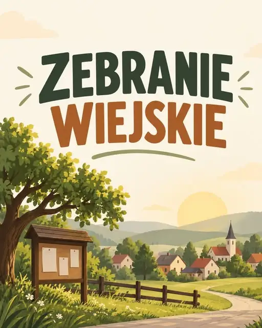 Jasienica: pilne zebranie wiejskie w sprawie funduszu sołeckiego