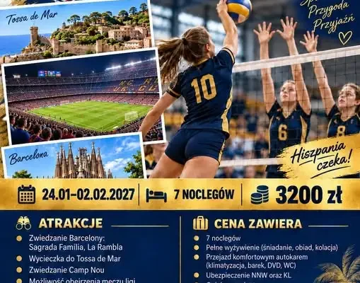 KS Iskra organizuje zimowy obóz w Hiszpanii – Costa Brava czeka na młodych sportowców