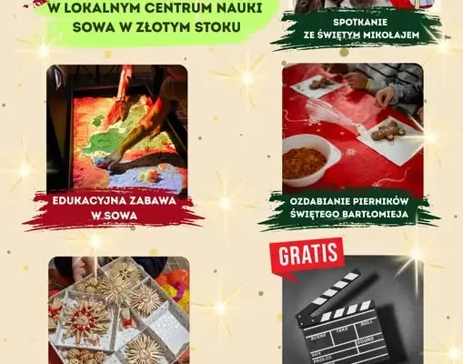 Warsztaty Mikołajkowe w Złotym Stoku – zapisy już trwają