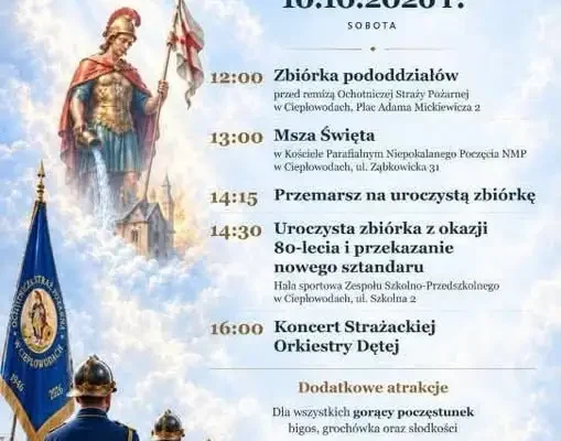 Ciepłowody: Jubileusz 80-lecia OSP już 10 października