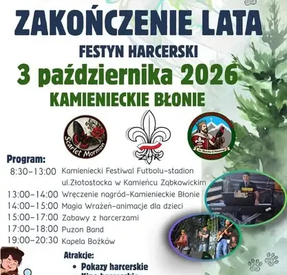Kamieniec Ząbkowicki: Festyn harcerski i Kamieniecki Festiwal Futbolu już 3 października