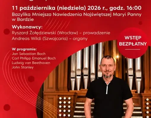 Koncert organowy w Bardzie – od Bacha do Beethovena