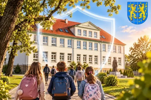 Burmistrz Kamieńca Ząbkowickiego apeluje o czujność i współpracę w sprawie bezpieczeństwa w szkołach