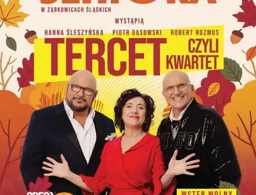 Hanna Śleszyńska, Piotr Gąsowski i Robert Rozmus wystąpią w Ząbkowicach Śląskich