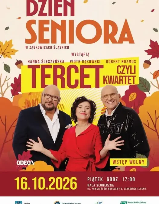 Hanna Śleszyńska, Piotr Gąsowski i Robert Rozmus wystąpią w Ząbkowicach Śląskich