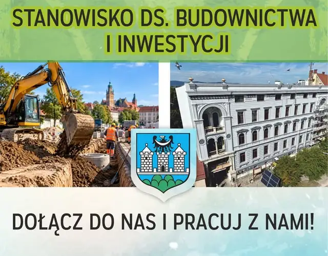 Ząbkowice Śląskie szukają specjalisty ds. budownictwa i inwestycji