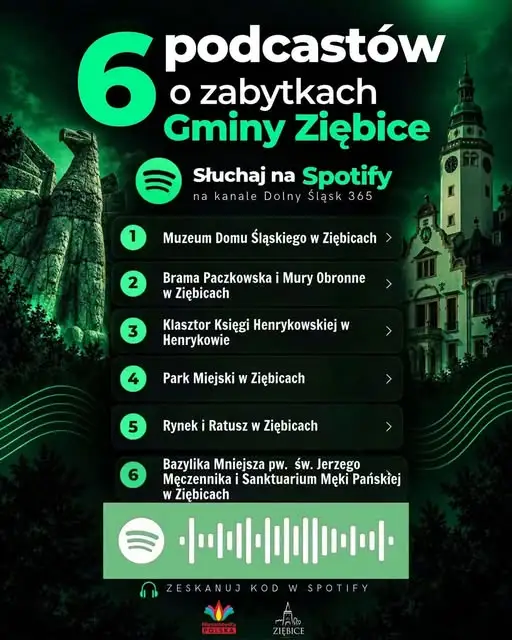 Gmina Ziębice zaprasza na jesienną podróż z podcastami o lokalnych zabytkach