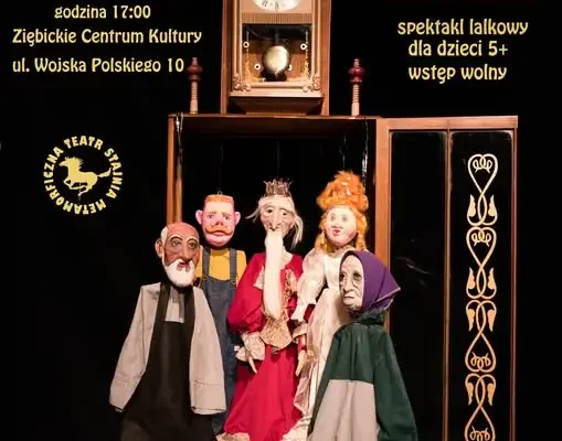 Spektakl lalkowy „Złoty Most” w Ziębickim Centrum Kultury – wstęp wolny