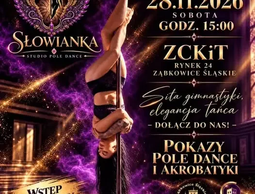Słowianka Studio Pole Dance zaprasza na wyjątkowy pokaz w Ząbkowicach Śląskich