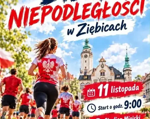 Bieg Niepodległości w Ziębicach – sportowe świętowanie 11 listopada