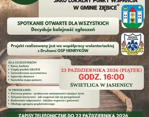 Bezpłatne warsztaty pierwszej pomocy w Jasienicy – już w piątek