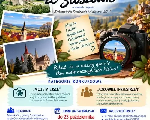 Ostatnia szansa na udział w konkursie fotograficznym „Kadry ze Stoszowic” – pula nagród 2500 zł