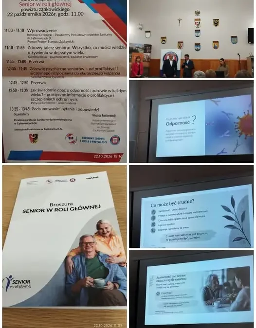 Senior w roli głównej – konferencja zdrowotna w powiecie ząbkowickim