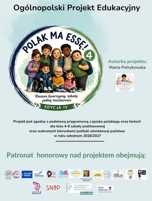 Szkoła Podstawowa nr 1 w Ząbkowicach Śląskich ponownie w projekcie „Polak ma Essę!”