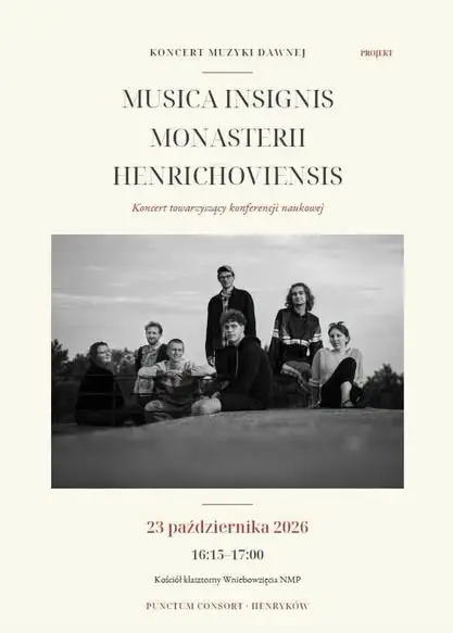 Henryków: konferencja o cysterskim opactwie i koncert dawnych druków muzycznych