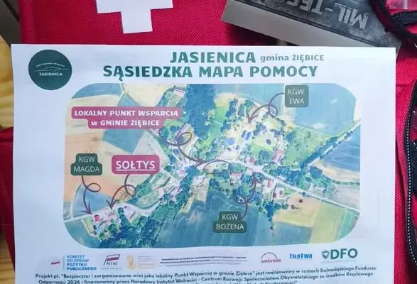 Mieszkańcy Jasienicy uczyli się pierwszej pomocy i obsługi agregatu