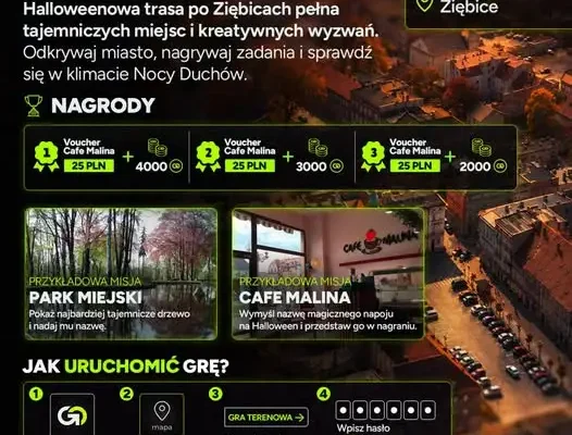 Noc Duchów i Tajemnic w Ziębicach – gra terenowa z nagrodami