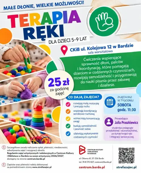 Nowe zajęcia dla dzieci w Centrum Kultury i Bibliotek w Bardzie